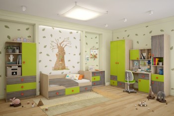 Детская комната Пуговка в Славгороде - slavgorod.mebel54.com | фото