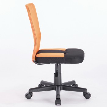 Кресло компактное BRABIX Smart MG-313 (черный, оранжевый) в Славгороде - slavgorod.mebel54.com | фото