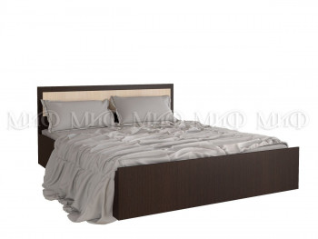Кровать 1,4 Фиеста (Венге/Дуб беленый) в Славгороде - slavgorod.mebel54.com | фото