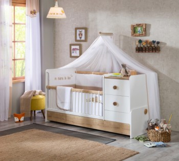 NATURA BABY Детская кровать-трансформер 2 20.31.1016.00 в Славгороде - slavgorod.mebel54.com | фото