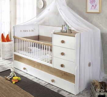 NATURA BABY Детская кровать-трансформер 20.31.1015.00 в Славгороде - slavgorod.mebel54.com | фото