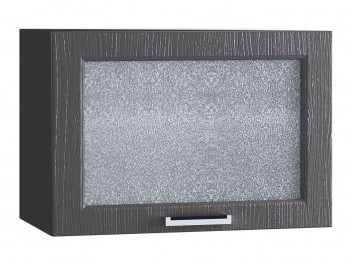 Шкаф верхний горизонтальный со стеклом 609, ШВГС 609 (Клен серый/корпус венге) в Славгороде - slavgorod.mebel54.com | фото